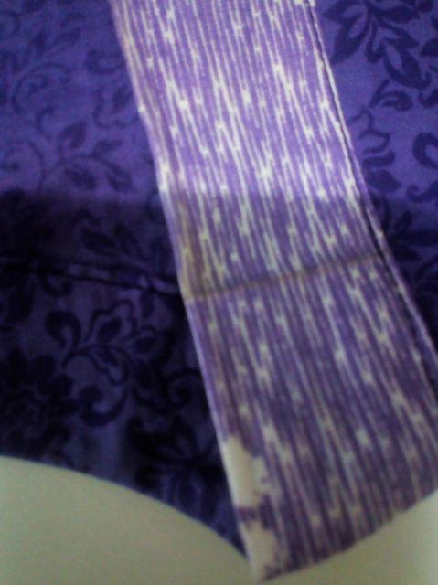 Setelan Batik Anak Model Kutubaru Warna Ungu