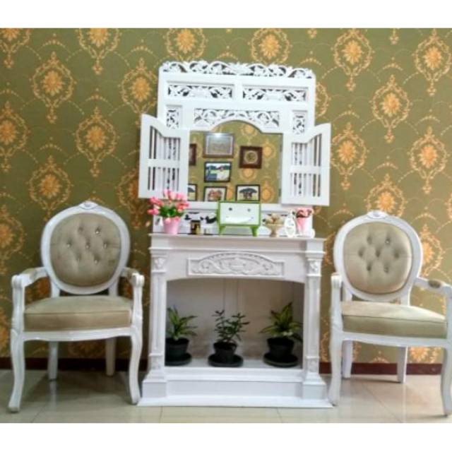 perabotan interior dekorasi perapian rumah mewah murah