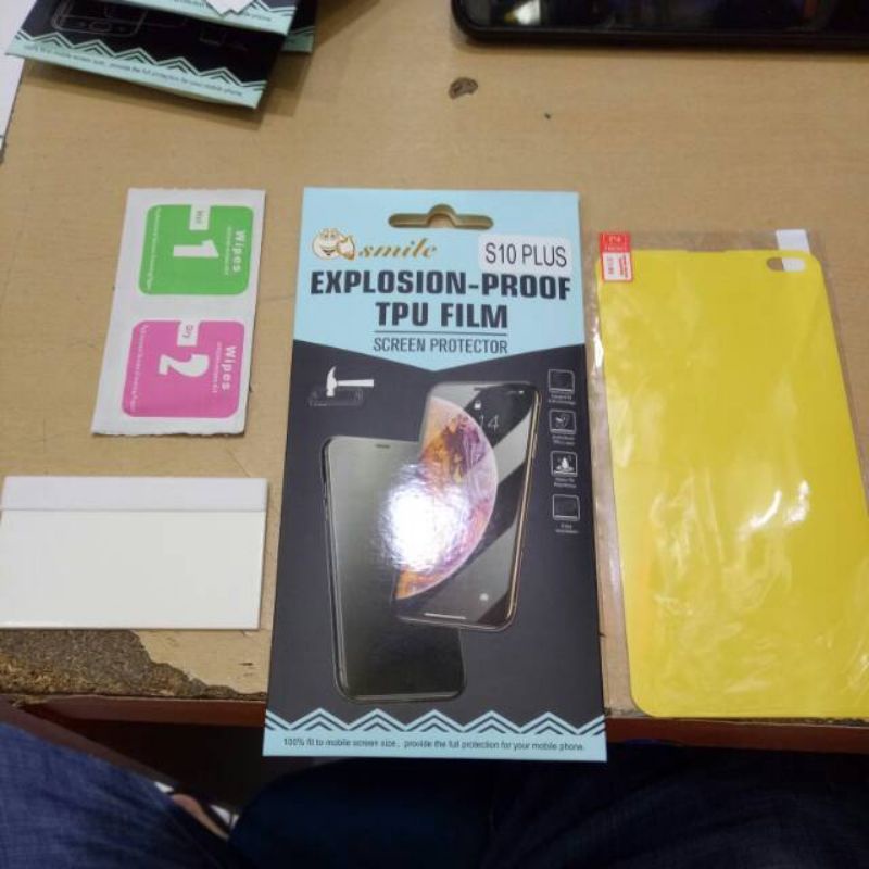 Antigores TPU SAMSUNG S10PLUS S10 S9PLUS S9 S8PLUS S8 S7EDGE S6EDGE screenguard explosion full cover