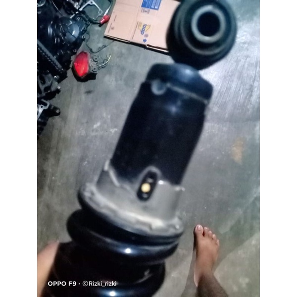 shock belakang original copotan ninja fi z250 ninja karbu