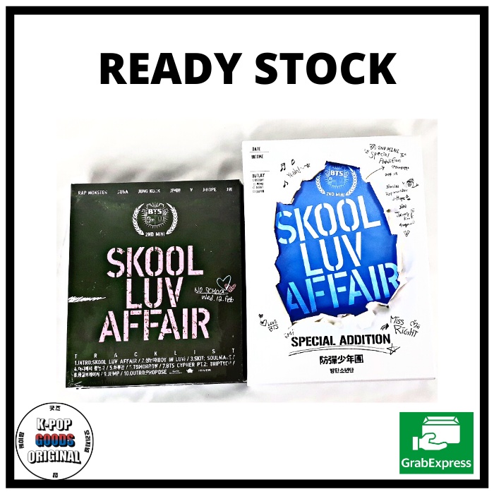 BTS Album - Skool Luv Affair (Special Addition) [ALBUM  SEALED READY STOCK]
