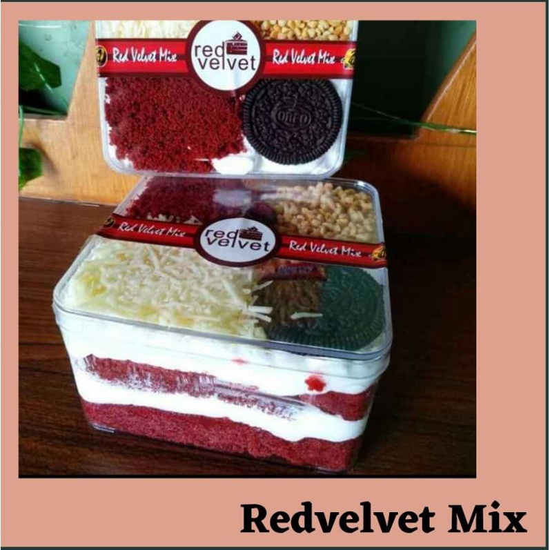 

(DEPOK) DESSERT BOX RED VELVED MIX 500 ML
