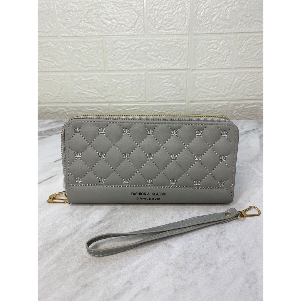 PX 644 Dompet Panjang Wanita Import - Dompet Kualitas Premium - Dompet Double Layer Terbaru