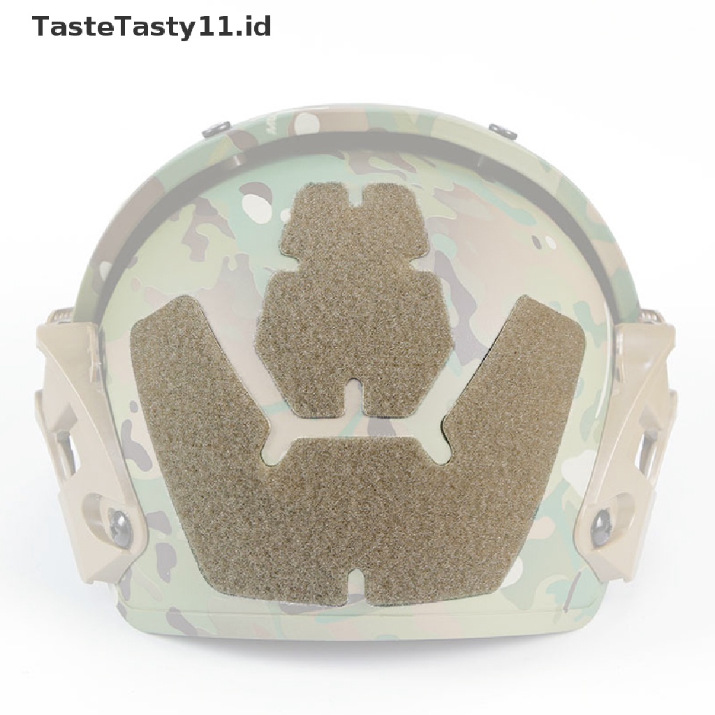 【TasteTasty】 5pcs/set Helmet Patches Hook Loop Fastener Sticky Accessories For AF Helmets .