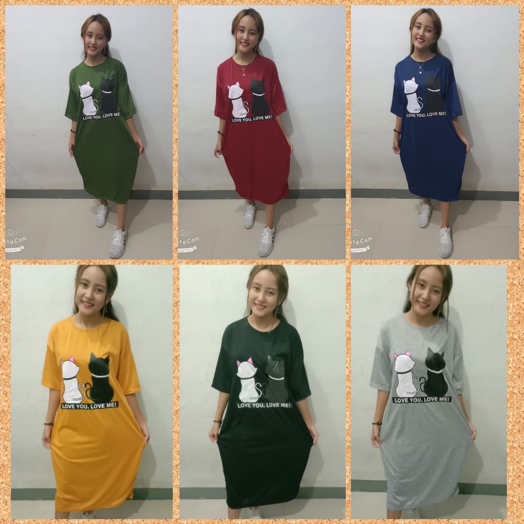 Long dress jumbo cat ld 110cm/dress jumbo holala beach