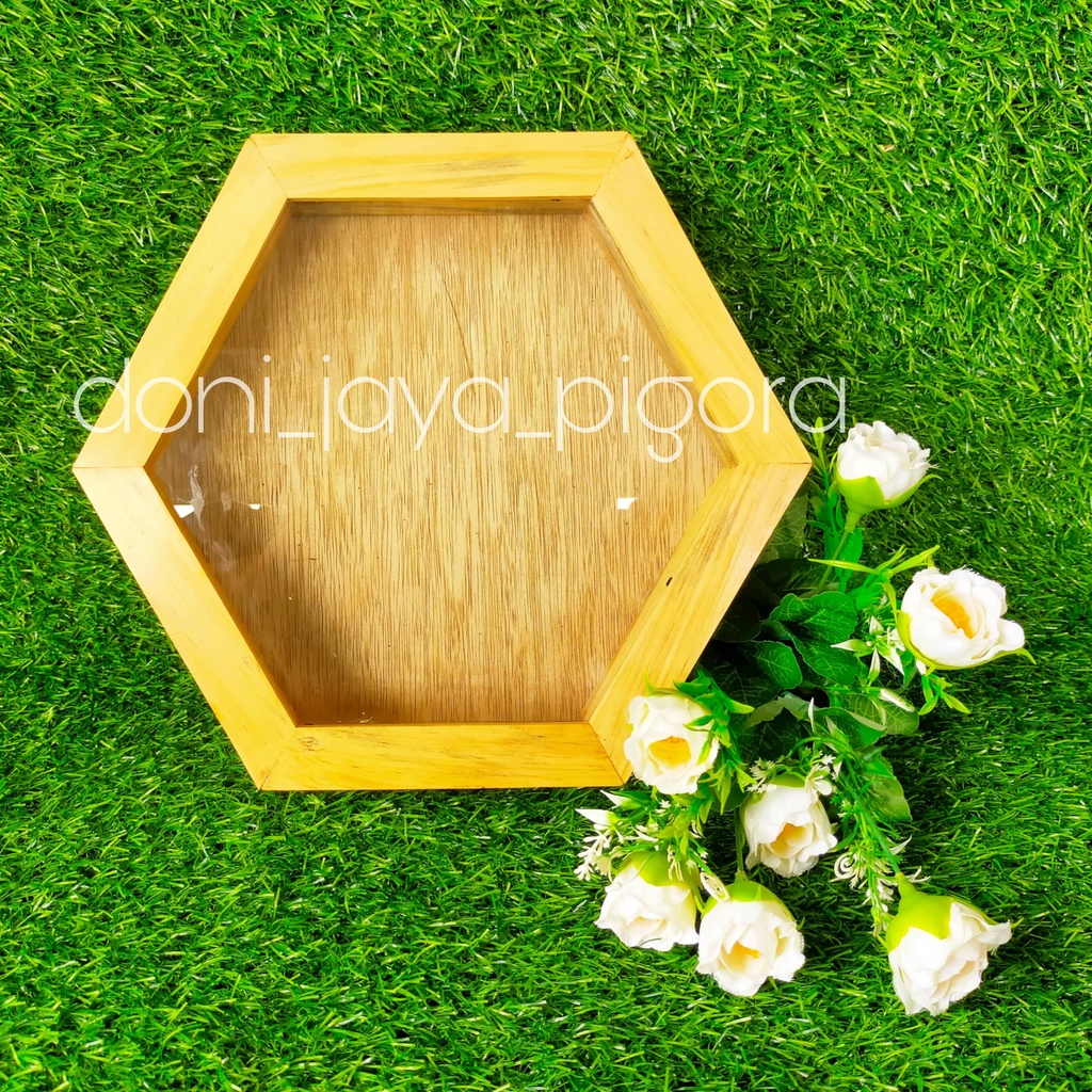 Frame Mahar Hexagonal Diameter 25cm