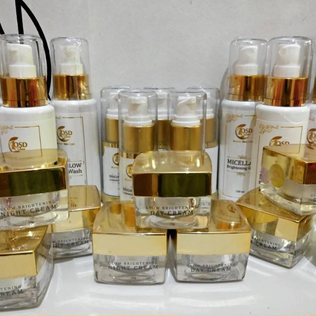 READY Bisa COD  Bisa ECER  Osd Glow Beauty Skincare Glowing Series, BPOM dan Aman Bumil Busui