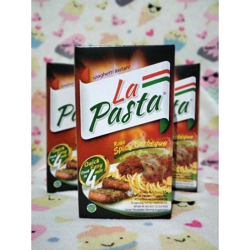 La Pasta Spicy Barbeque 57 gr