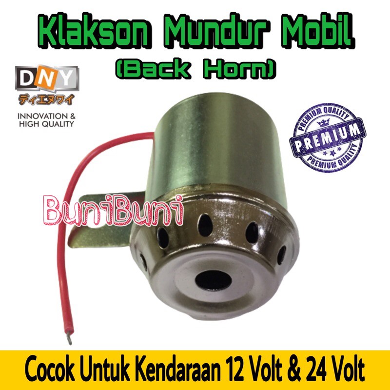 Klakson Mundur / Atret - Back Horn Buzzer Alarm Mundur Mobil 12 V &amp; Truk 24 Volt Universal DNY