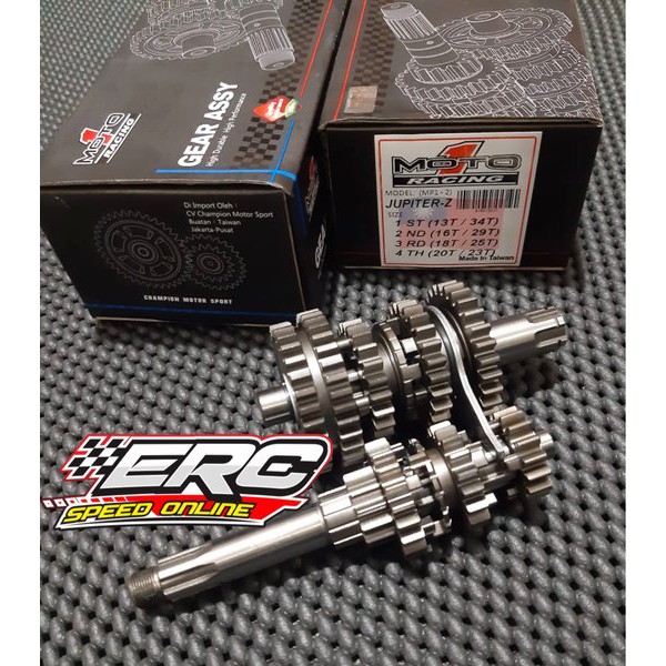RASIO MOTO 1 JUPITER Z 13-34 16-29 18-25 20-23 RACING ORIGINAL ORI