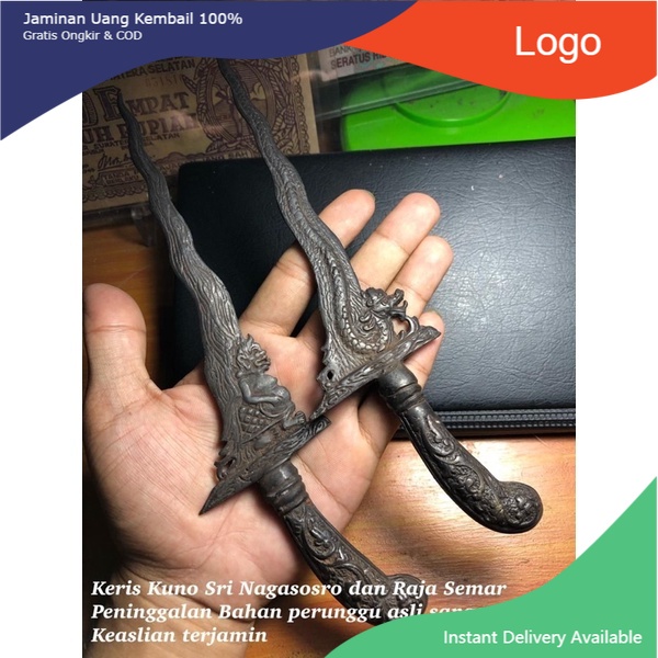 Jual Keris Kuno Raja Semar dan Nagasosro peninggalan dari Kutai Asli ...