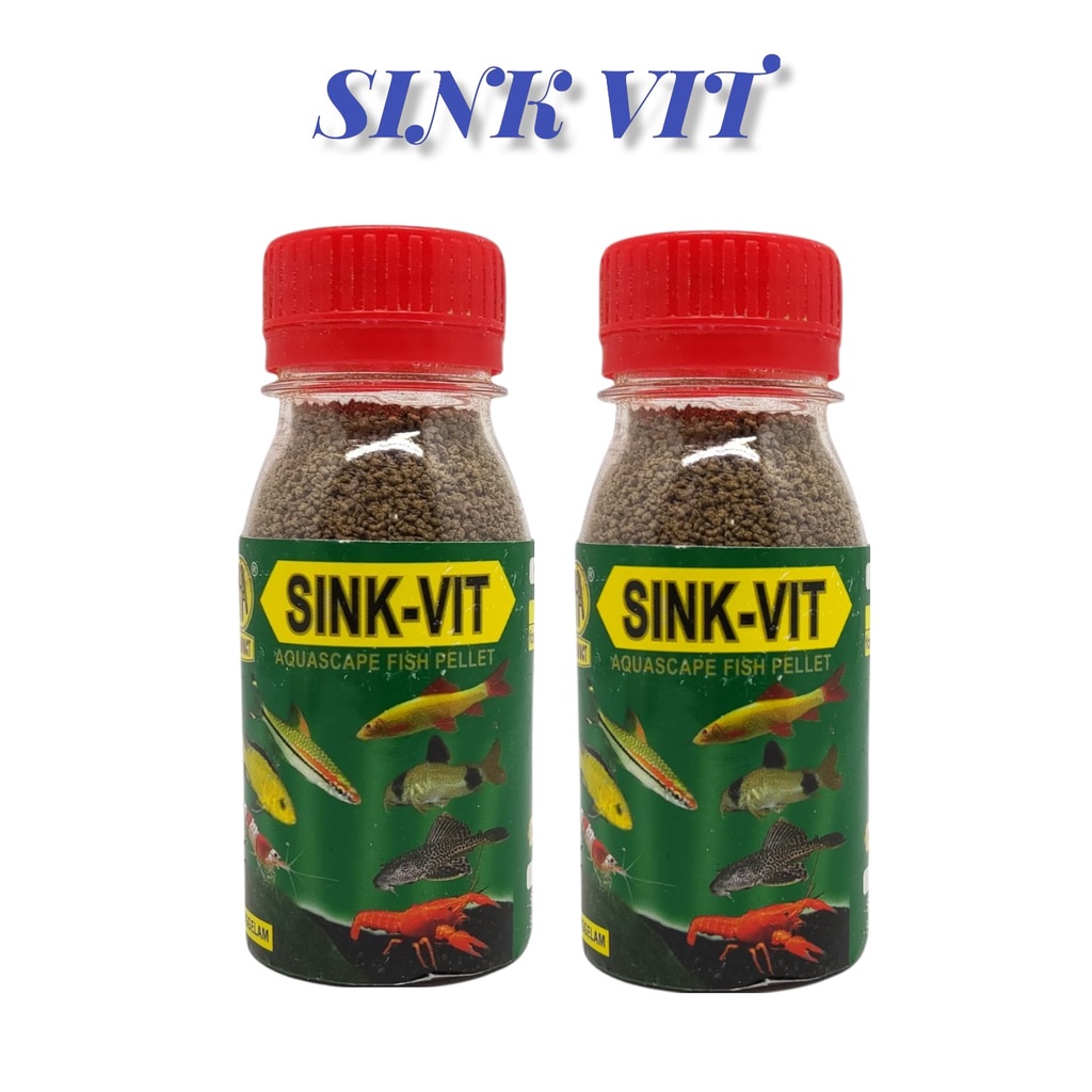 SINK-VIT / SYNK VIT / PELET IKAN DAN UDANG 50 GRAM