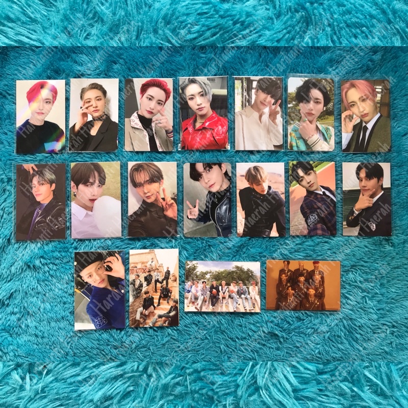 Photocard / PC Seonghwa Wooyoung Hongjoong Yeosang jongho ATEEZ (fever part 2 fever epilogue)