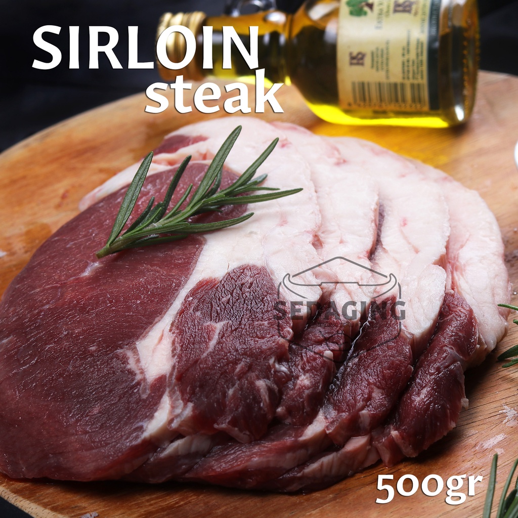 

Sirloin Steak PREMIUM Impor / Beef Sirloin Steak EMPUK