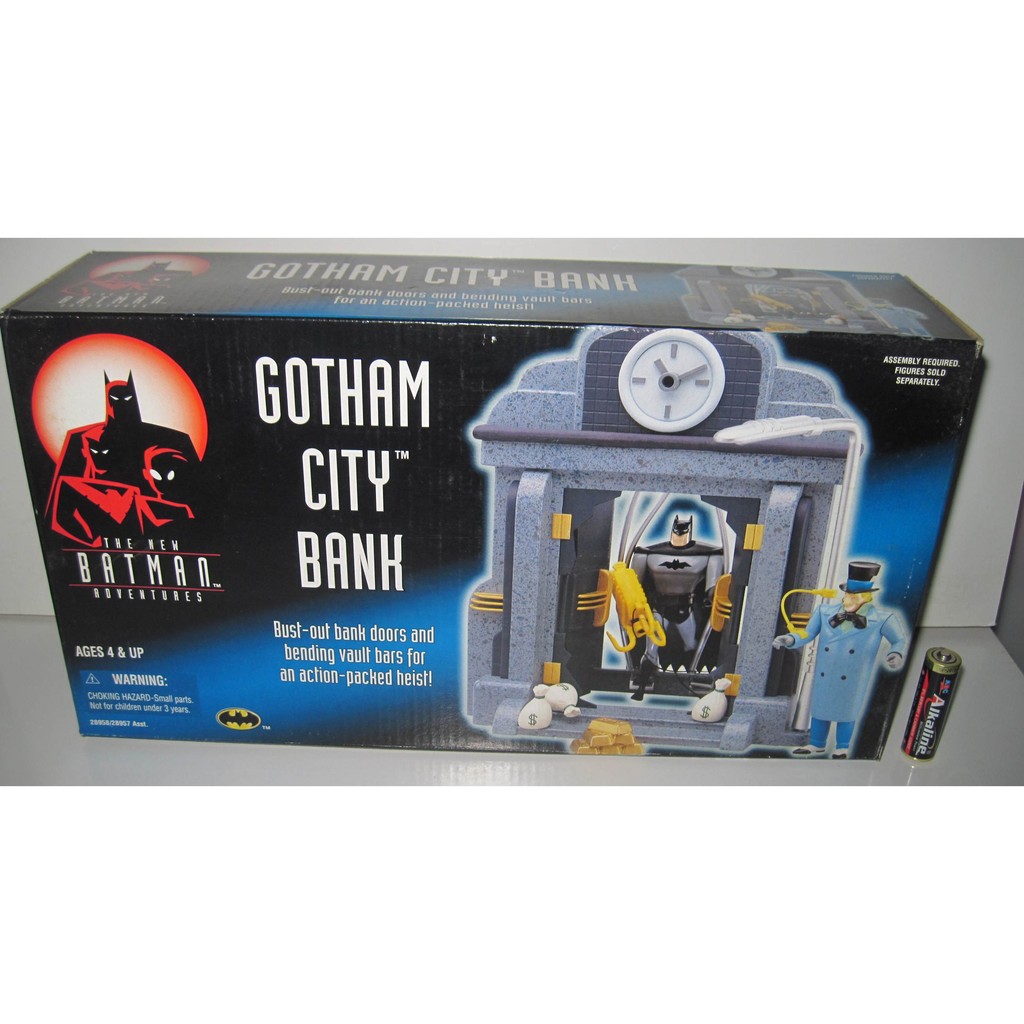 Action Figure The New Batman Adventures Gotham City Bank Original Kenner