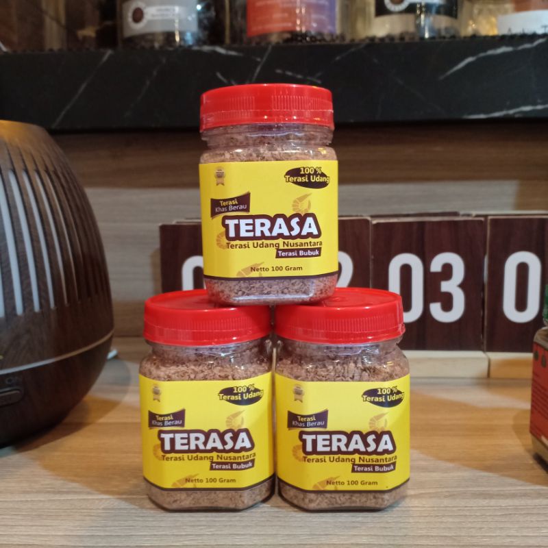 

Terasi Bubuk No 1, 100% Terasi Udang Khas Berau (Terasa)