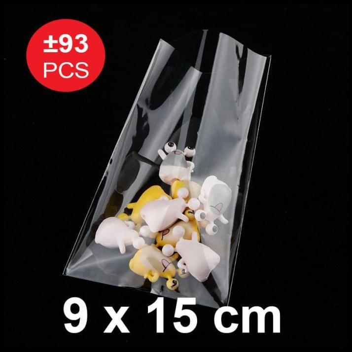 

Plastik Bungkus Souvenir 9 X 15 Cm Isi 93 Lembar Hadiah Bening Kaca Op