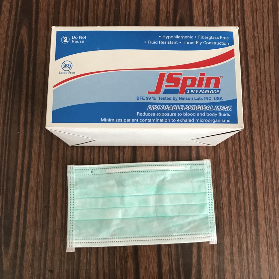 Masker dokter Jspin 3ply | masker perawat | masker premium