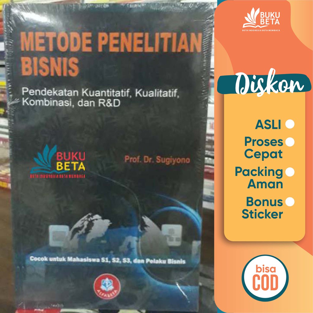 Metode Penelitian Bisnis (MPB) Sugiyono Shopee Indonesia