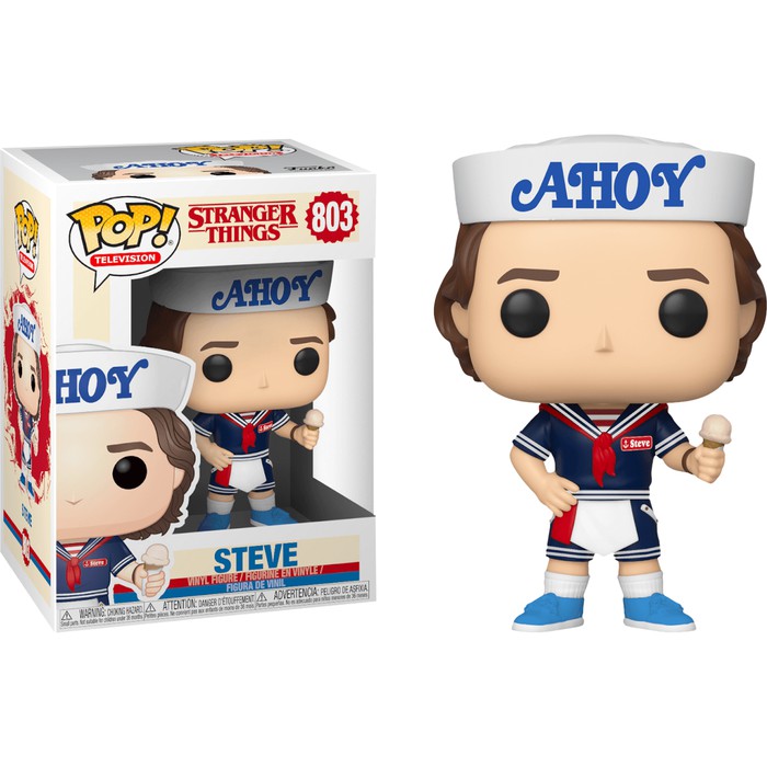 Funko POP Television - Stranger Things 3 - Steve with Ice Cream Ahoy