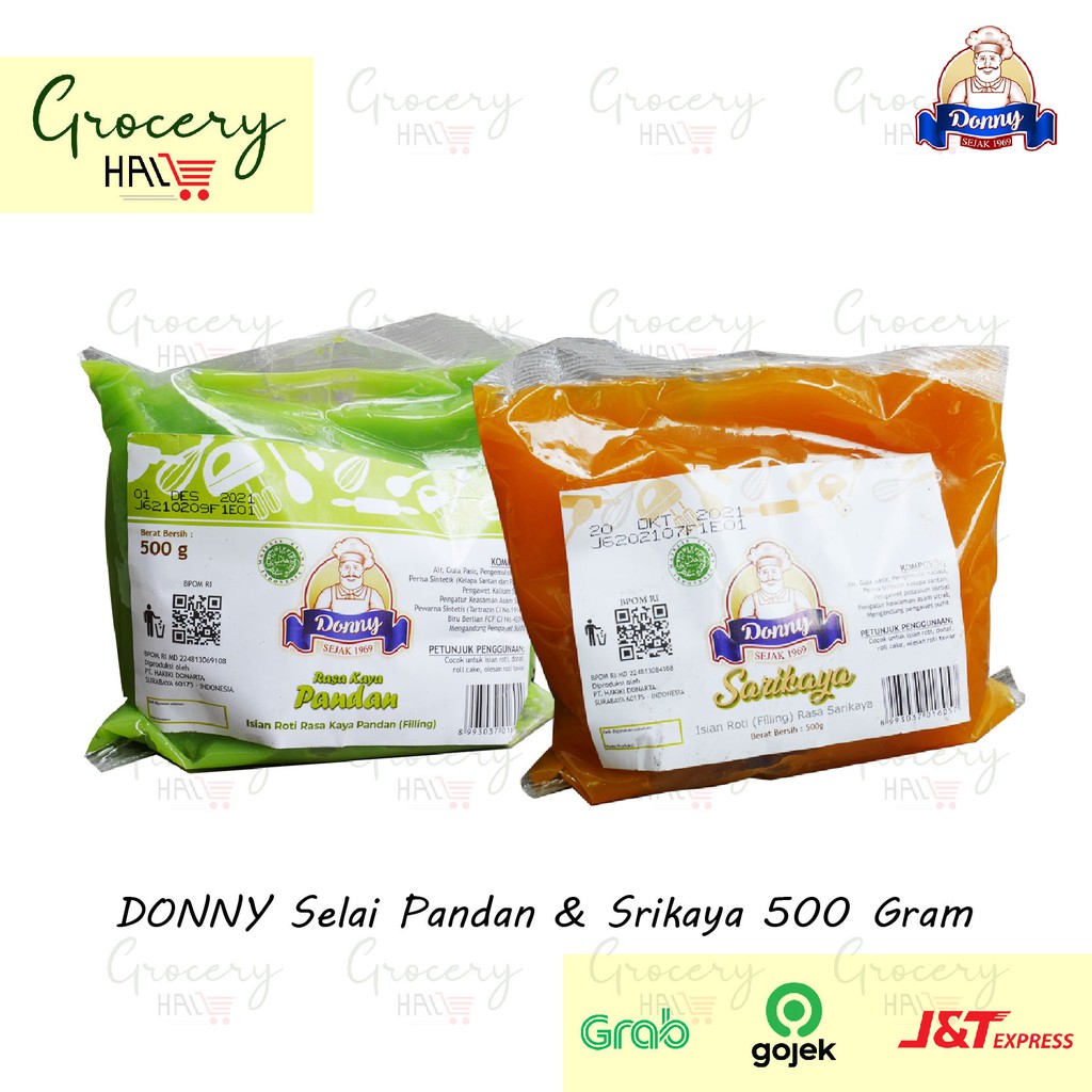 

DONNY SELAI PANDAN - SELAI SARIKAYA / SRIKAYA 500 GRAM