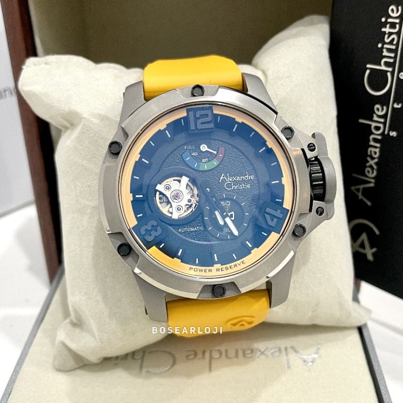 ALEXANDRE CHRISTIE AC 6295 AC6295 AUTOMATIC LIMITED EDITION JAM TANGAN PRIA