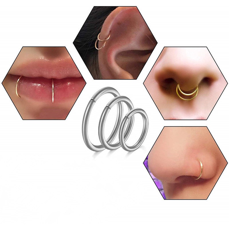 Roselife 1 Pasang Anting Tusuk Stainless Steel 316L Anti Alergi Untuk Wanita