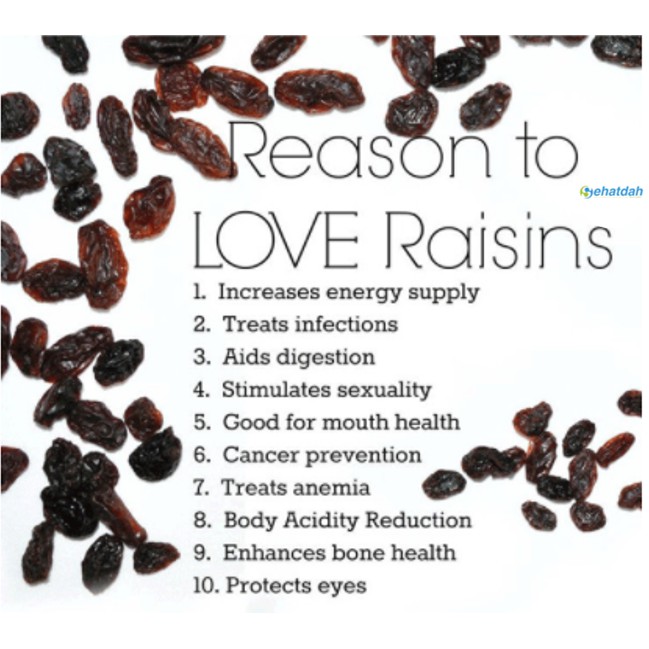 Dried Seedless Raisin / Kismis - 500 gr