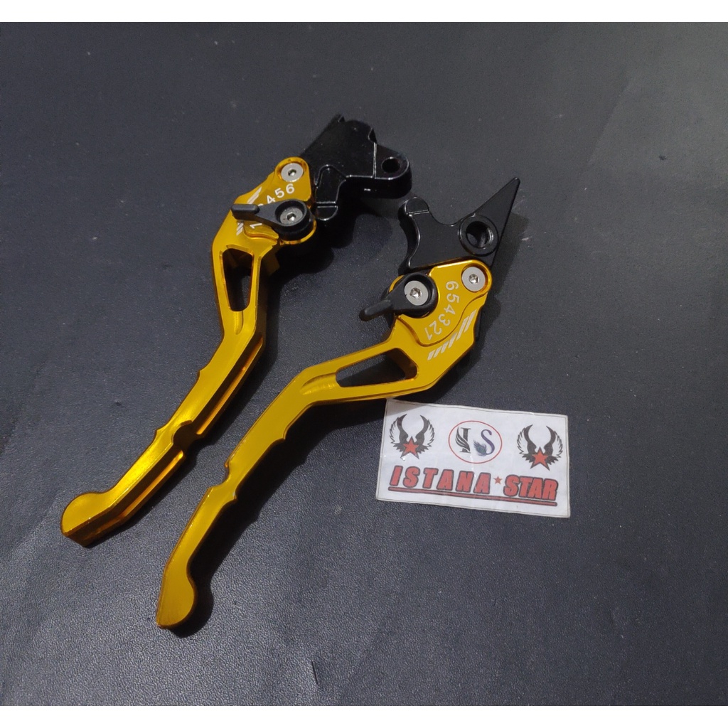 Handle Rem Honda Beat fi. Handle Rem Full CNC Handa beat. Vario Techno 125.+tutup minyak full CNC EMAS