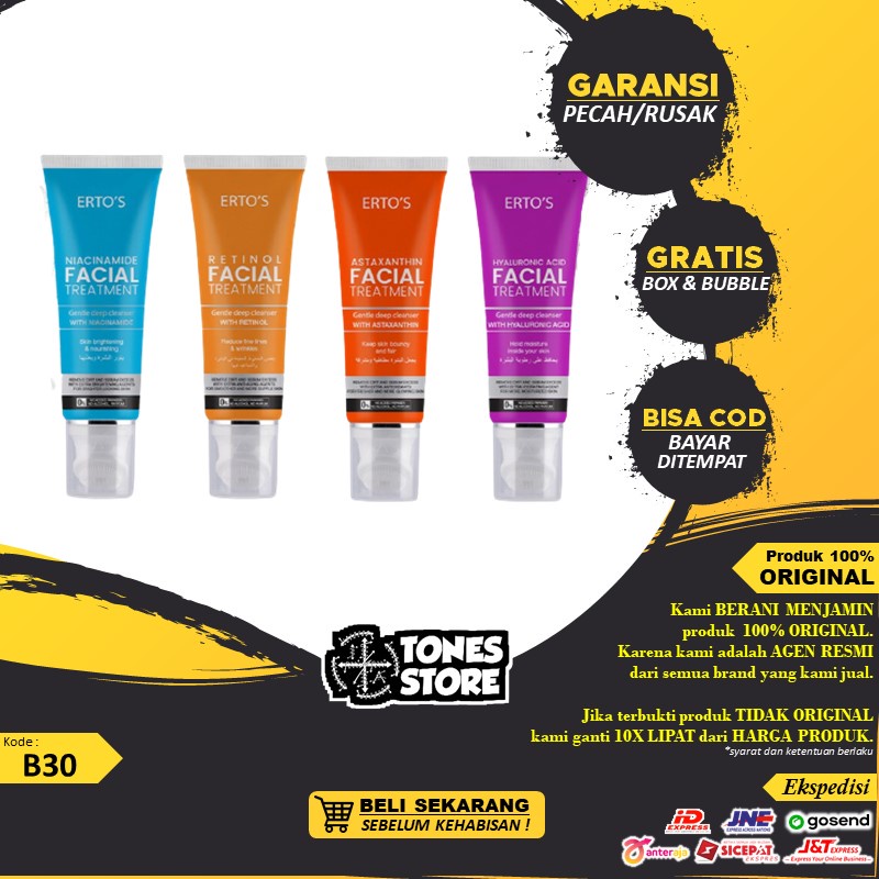 Ertos Facial Treatment New Series ( Retinol Niacinamide Hyaluronic Astaxanthine )