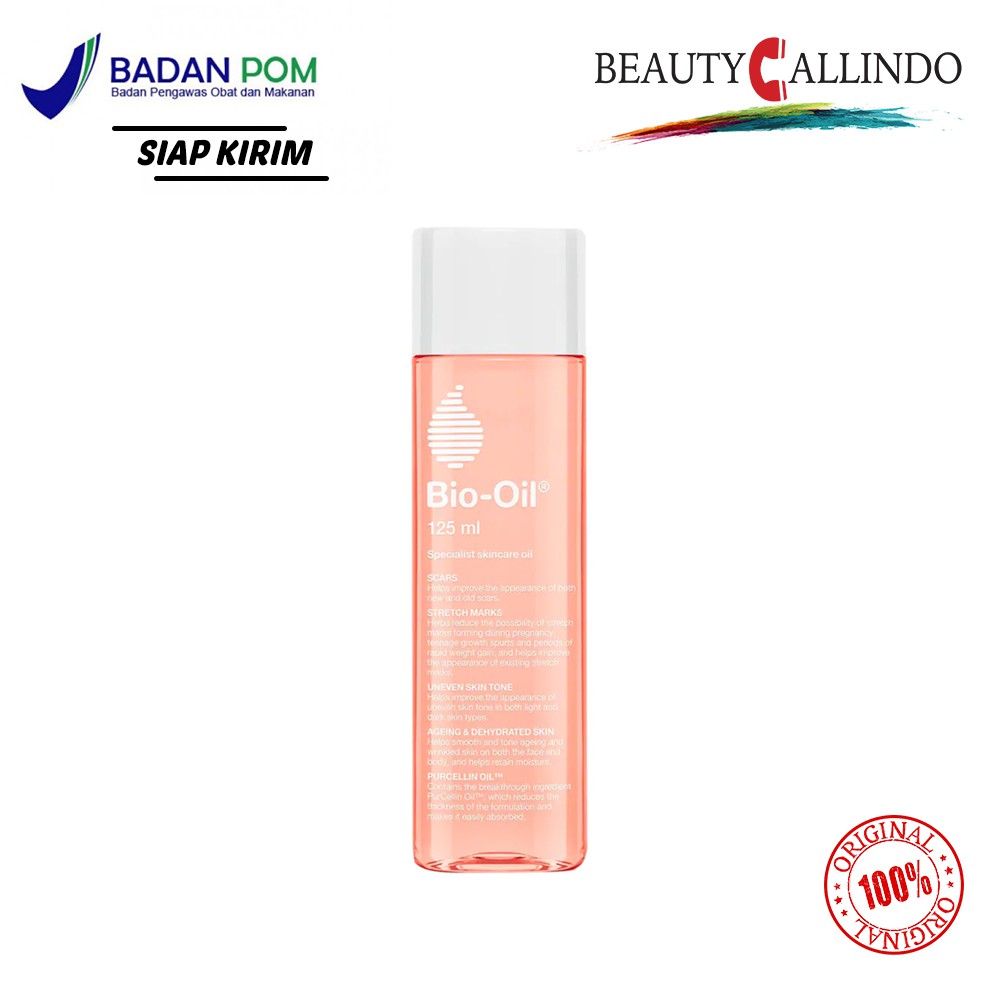 Bio Oil  ORIGINAL OIL 125ML | Penghilang Bekas Luka ANTI SCAR &amp; Stretchmark 125ml