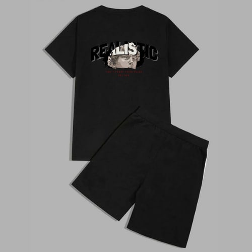 Clothing May - 1 Set David Realistic 1 Set One Set Oneset Satu Pasang Satu Setel Fashion Sepasang Kaos Koas Set Boxer Distro Kekinin T Shirt Tshirt T-Shirt Premium Murah Unisex Sablon Dtf Murah Celana Pria Pendek Tali Kolor Bokser