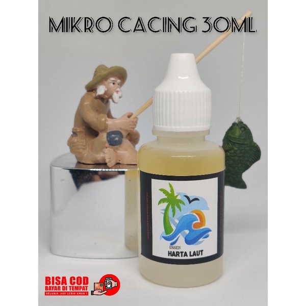 ESSEN MIKRO CACING 30ml (Harta Laut) ESSEN GACOR / ESEN JITU / ESSEN GALAK / ESSEN JUARA / ESSEN IKA
