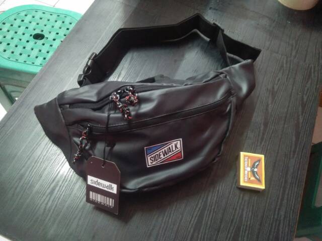 Tas waisbag side walk original semi kulit