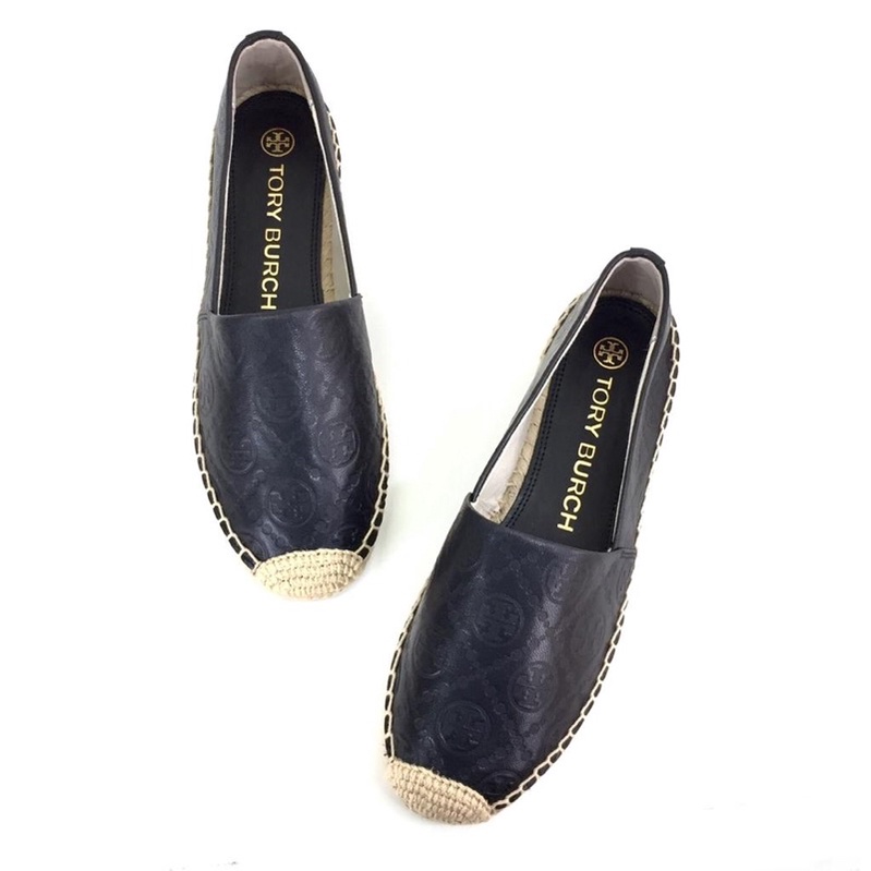 Tb T Monogram Espadrille