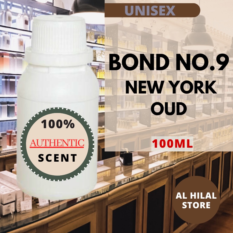 PARFUM REFILL BOND NO.9 NEW YORK OUD 100ML BIBIT MURNI ORIGINAL REPACK
