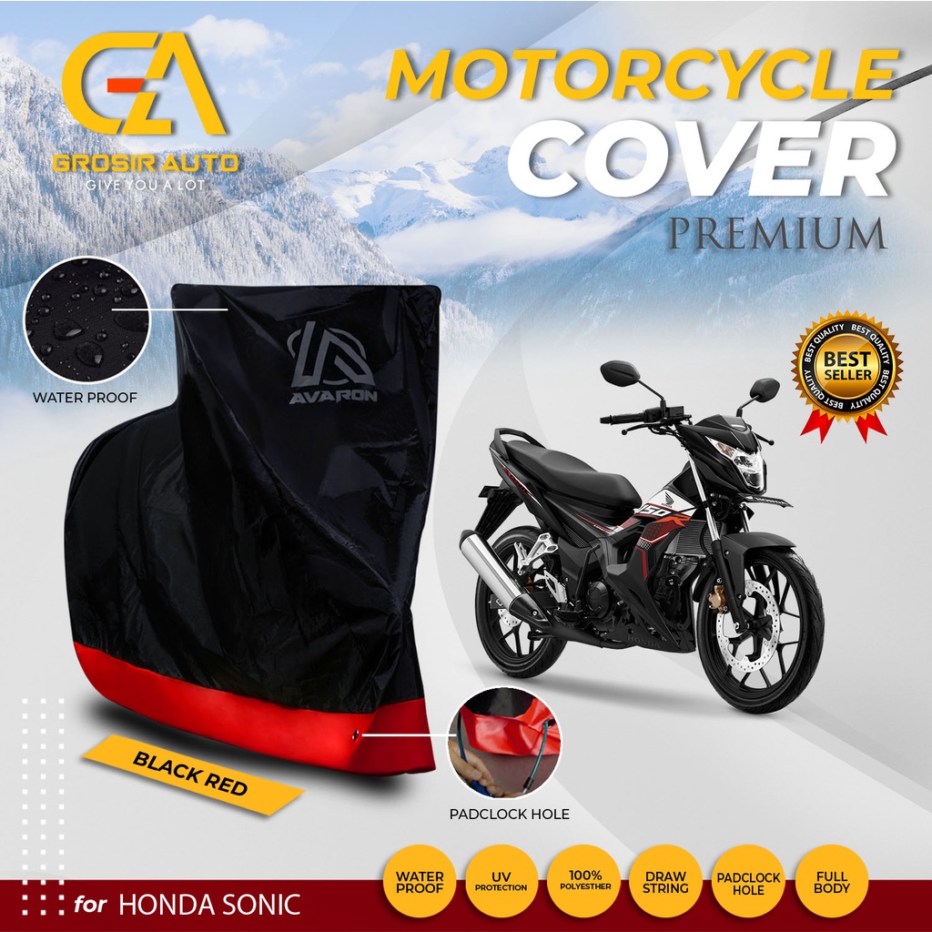 Sarung Motor PREMIUM AVARON SONIC/ Penutup Pelindung Body Cover