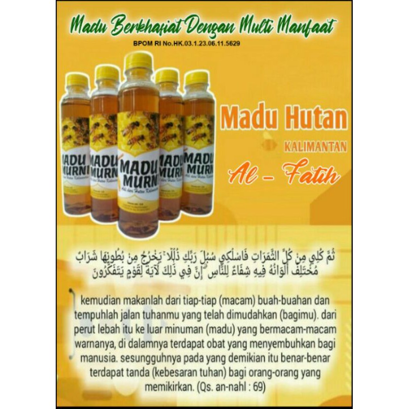 

Madu murni hutan kalimantan