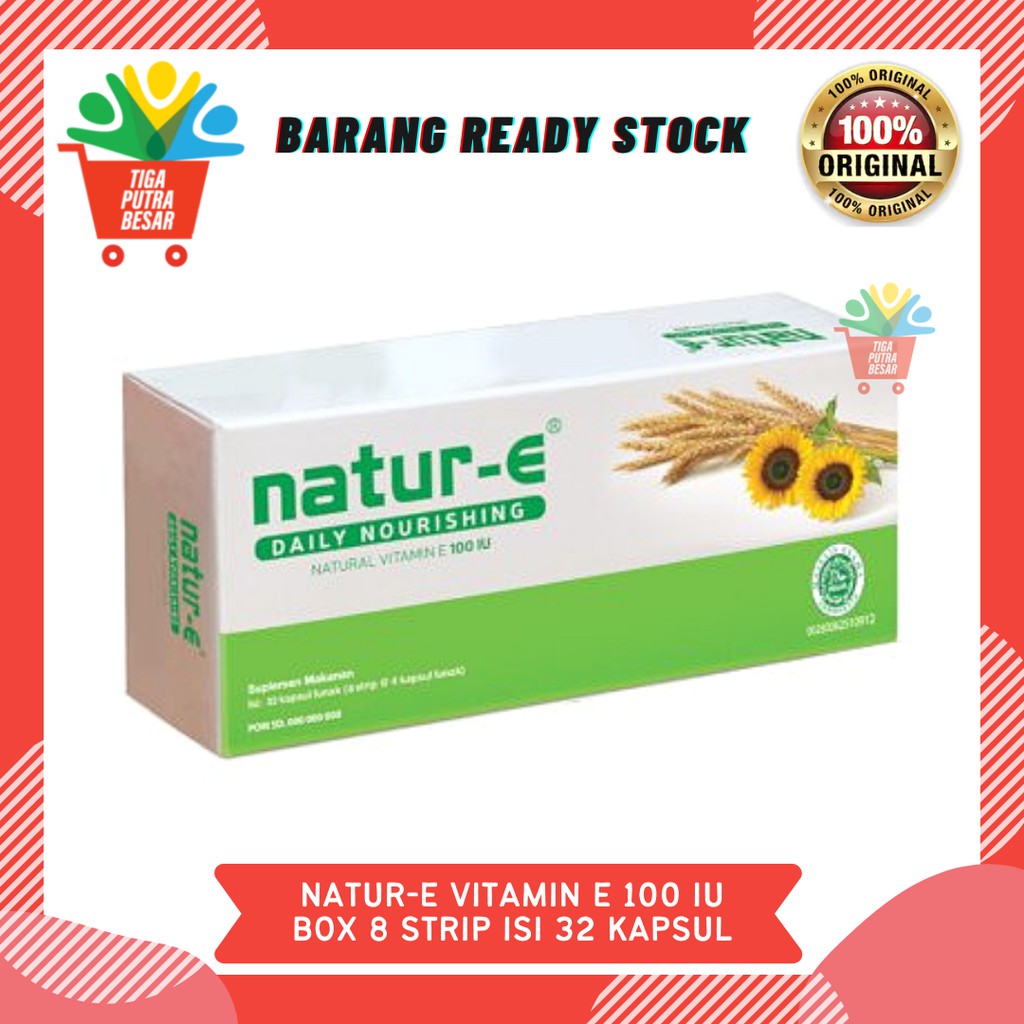 NATURE E 100 IU VITAMIN E ISI 32 KAPSUL