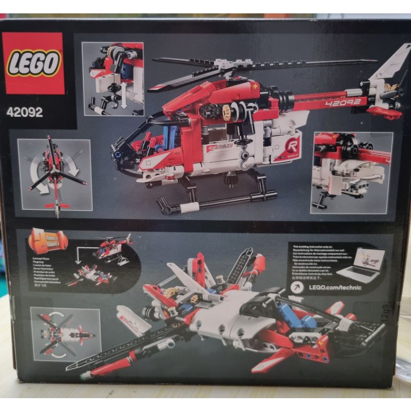 Lego Technic Helicopter 42092