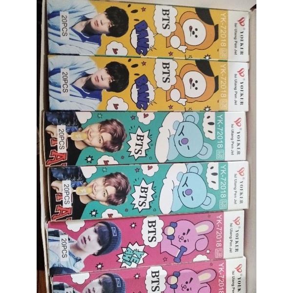 

BT21murah 20 pcs isi pulpen
