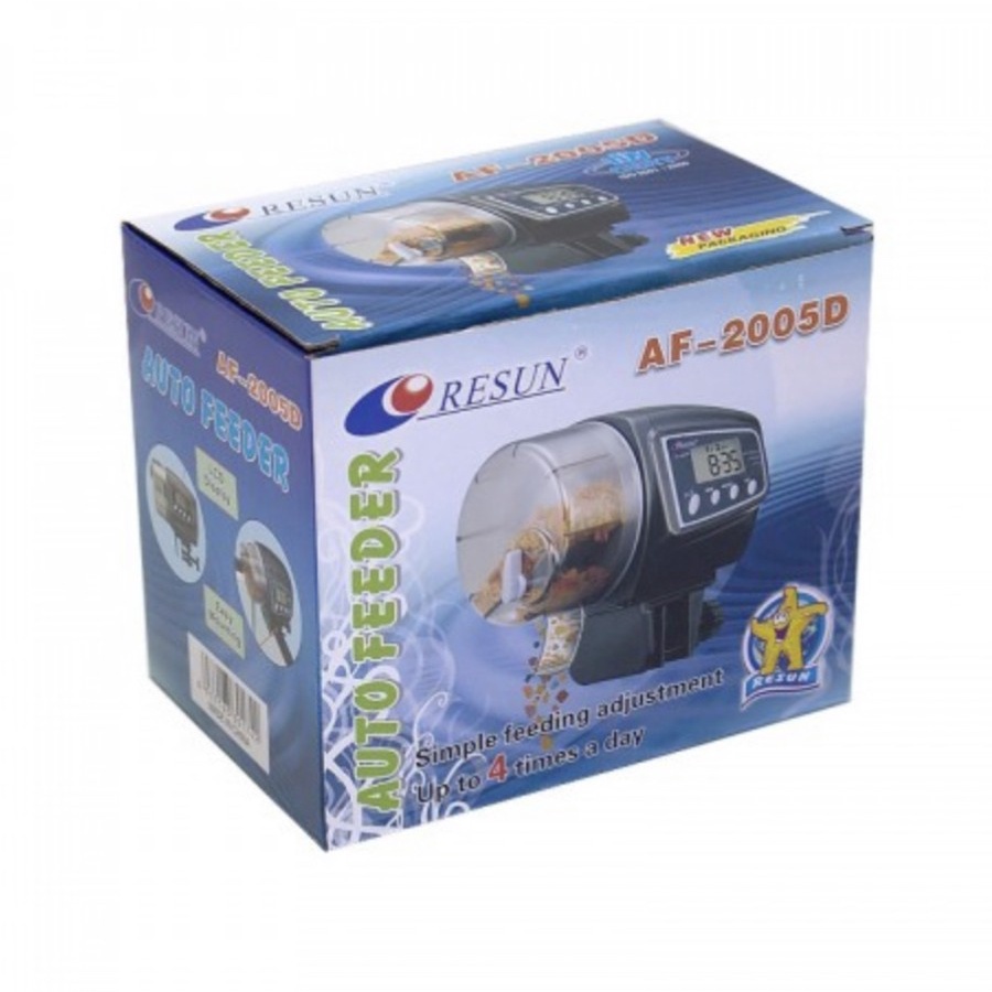 RESUN AF 2005D AUTOFEEDER RESUN AUTOMATIC FISH FEEDER PEMBERI PAKAN OTOMATIS AF2005D