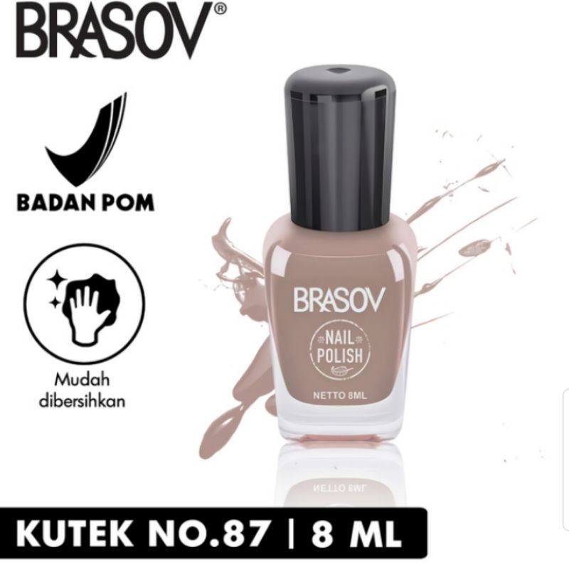 KUTEK BRASOV - CAT KUKU - KUTEK NUDE NO.87 - NAIL POLISH 8ML - KUTEKS KUKU