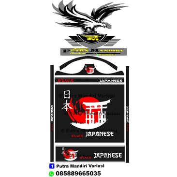 decal sticker sangkar kotak no1,2