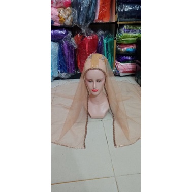 kerudung ibu pengantin