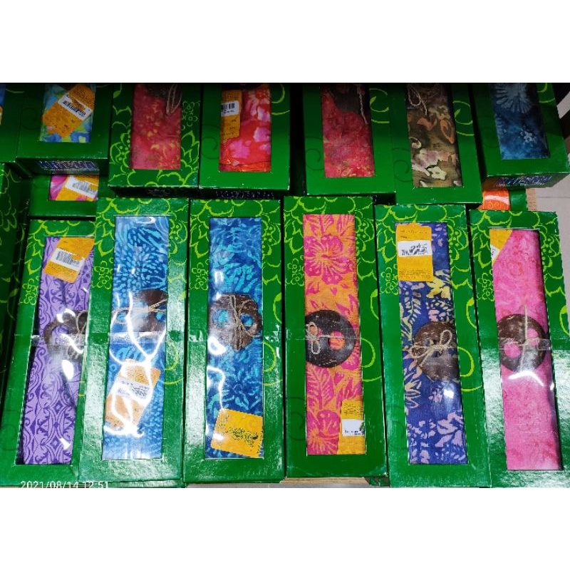 SARONG PANTAI BALI / KAIN PANTAI BALI RAYON TEBAL HALUS LEMBUT GIFT BOX KRISNA + BUBBLE WRAP