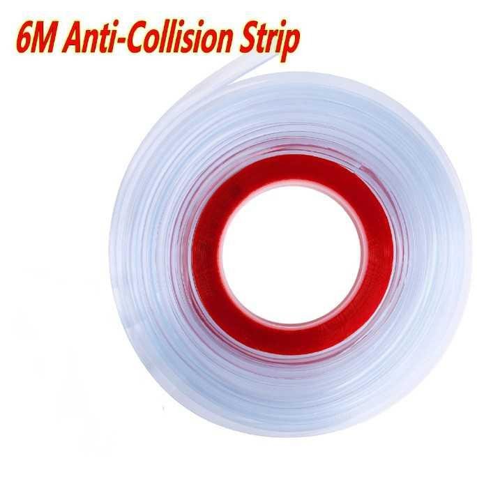 Lis Bumper Strip Pinggiran Meja Table Edge Corner Protector 10mm x 6m - Transparent