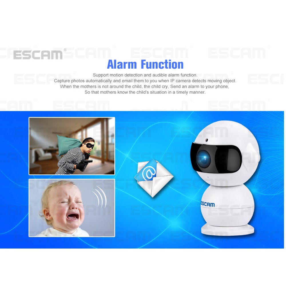 WIFI IP Camera CCTV Infrared Night Vision 960P Deteksi Suara & Gerak - Promo