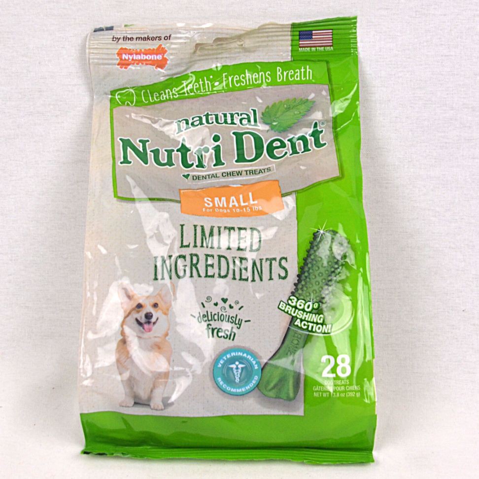 

NYLABONE Snack Anjing Dental NUTRIDENT Fresh Breath SMALL 28pcs