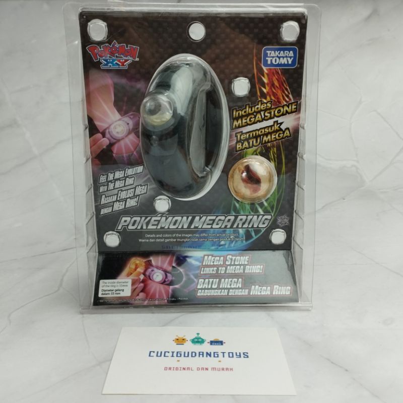 pokemon tretta mega ring x&y original takara tomy
